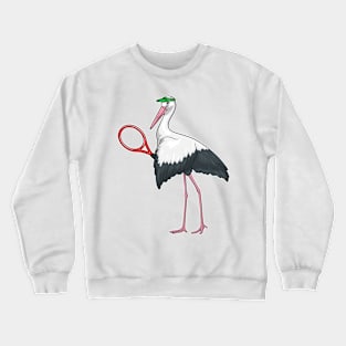 Stork Tennis Tennis racket Crewneck Sweatshirt